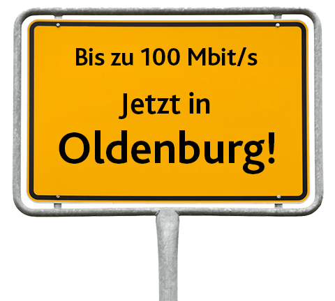 Sichern Sie sich VDSL in Oldenburg.