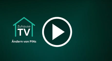 So ändern Sie Ihren PIN bei ZuhauseTV von EWE.