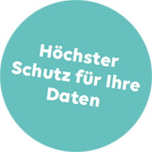 Sicherheit - Höchster Schutz für Ihre Daten