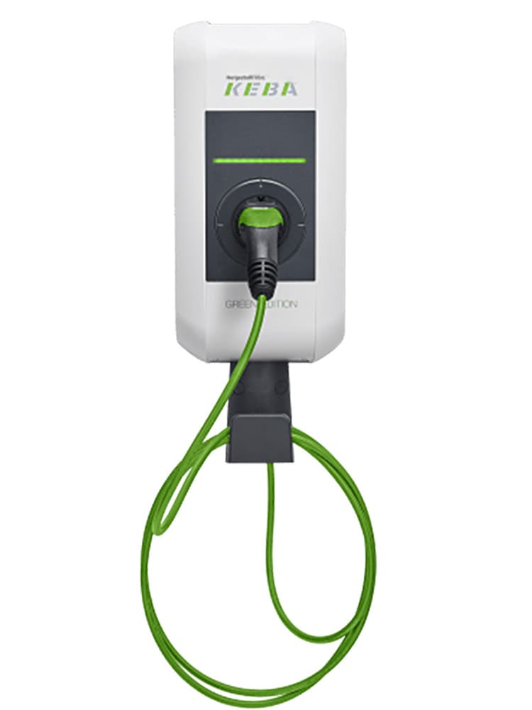 Produktbild der Wallbox KEBA P30 GREEN EDITION