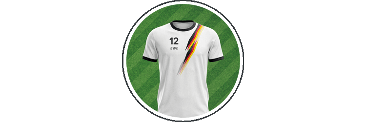 WM-Fanshirt von EWE