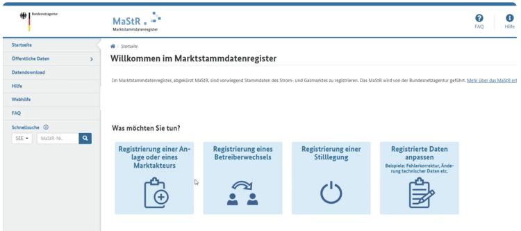 Screenshot aus dem Video-Tutorial zum Marktstammdatenregister