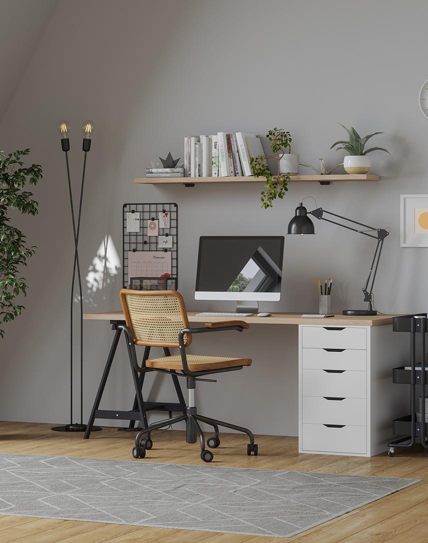 Gemütliches Homeoffice