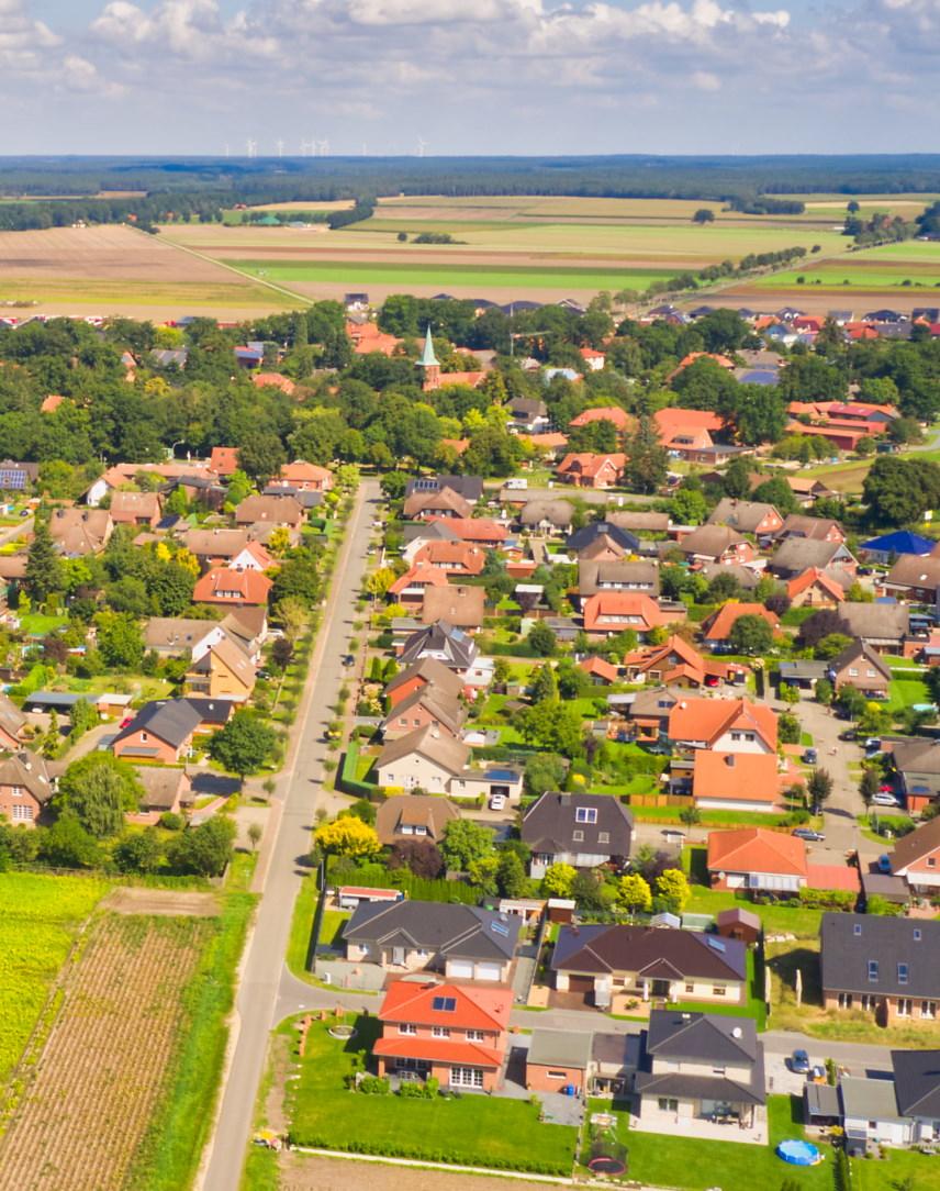 Breloh aus der Vogelperspektive