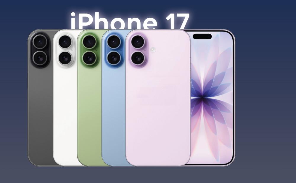 iPhone 17 in mehreren Farben