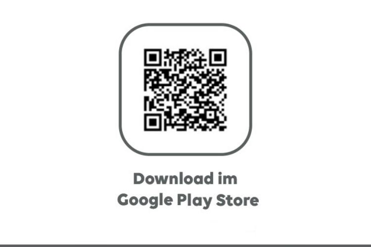 QR-Code mit Link zum Google Play Store