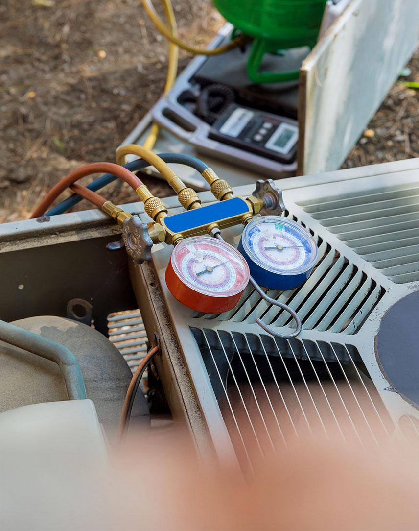 Abbildung eines Manometers